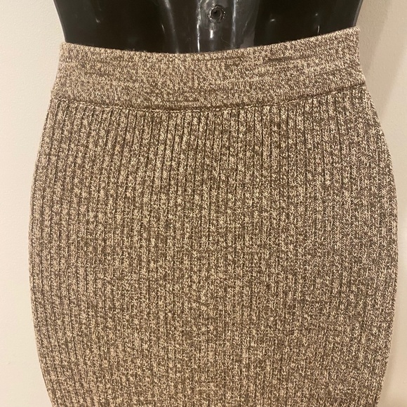 New with Tags! Marc by Marc Jacobs Brown Heather Ribbed Knit Skirt Size Small - Picture 11 of 16